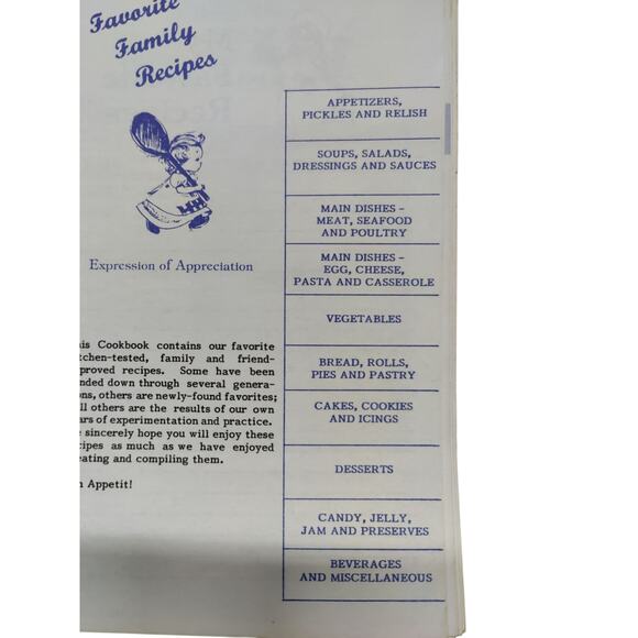 Vintage Spiral Cookbook-Thank Heaven for Home Made Cooks - Picture 3 of 3